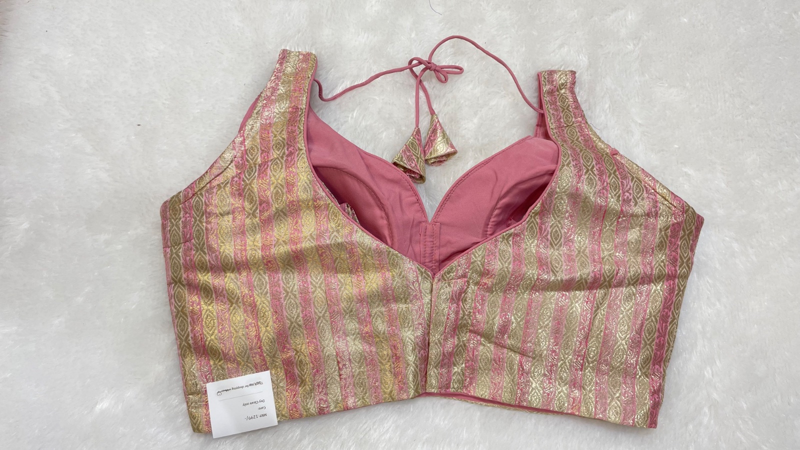 Brocade blouse angle 2