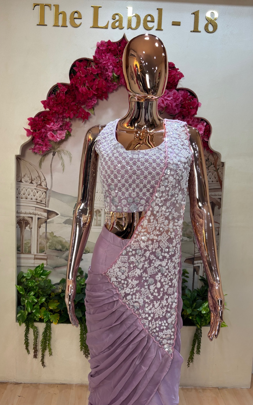 Lilac ready to wear angle 3