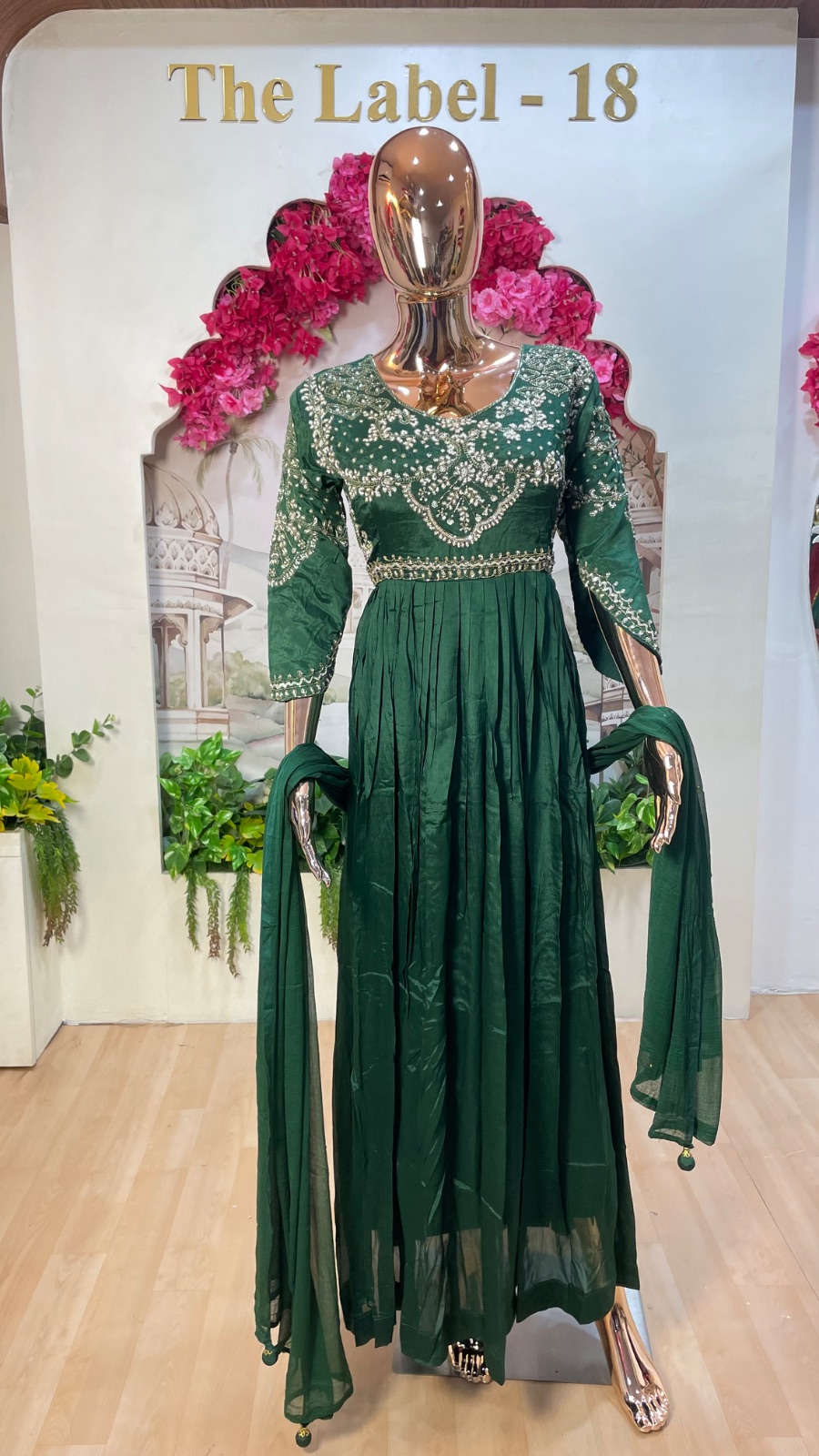 Long umbrella dress