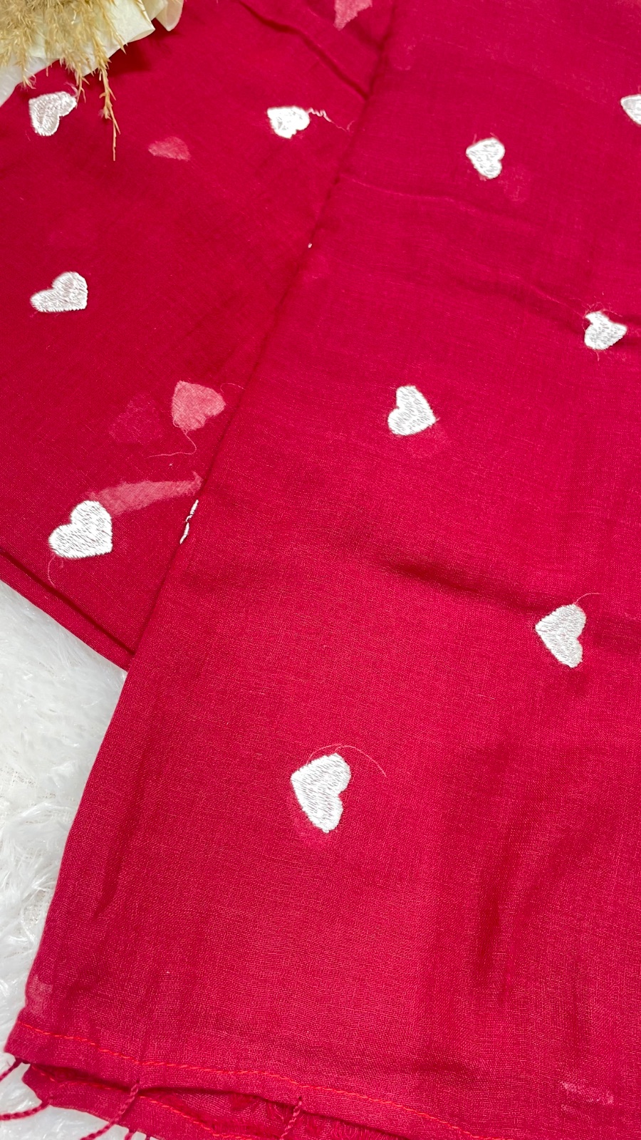 Heart cotton saree angle 4