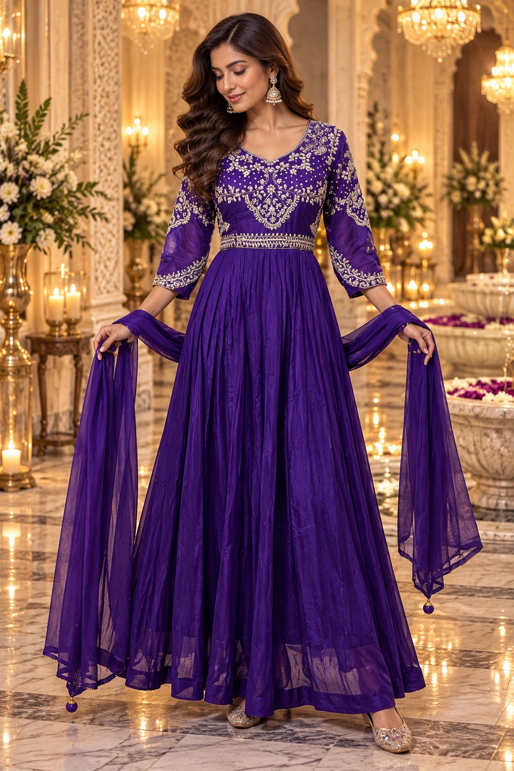 Long umbrella dress