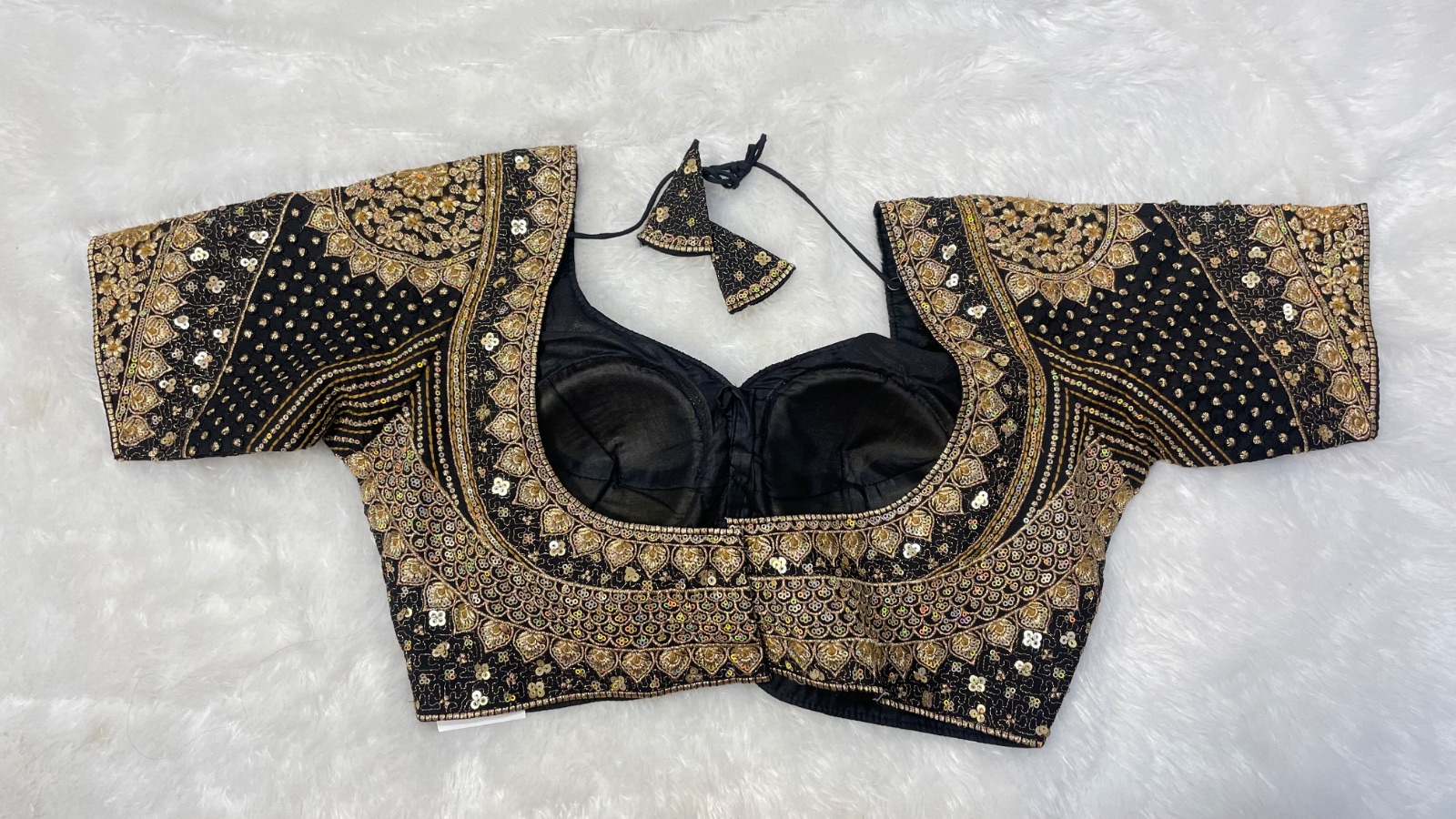 Heavy worked blouse angle 2