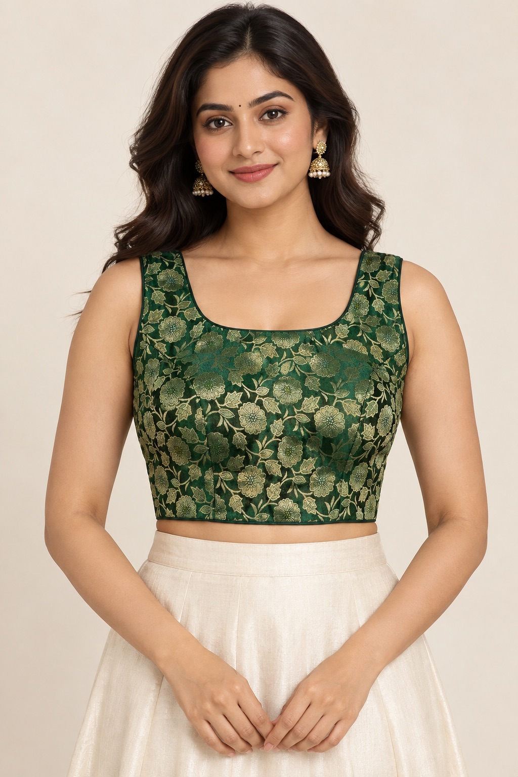 Brocade blouse