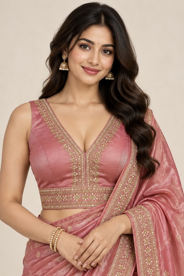 V Neck blouse