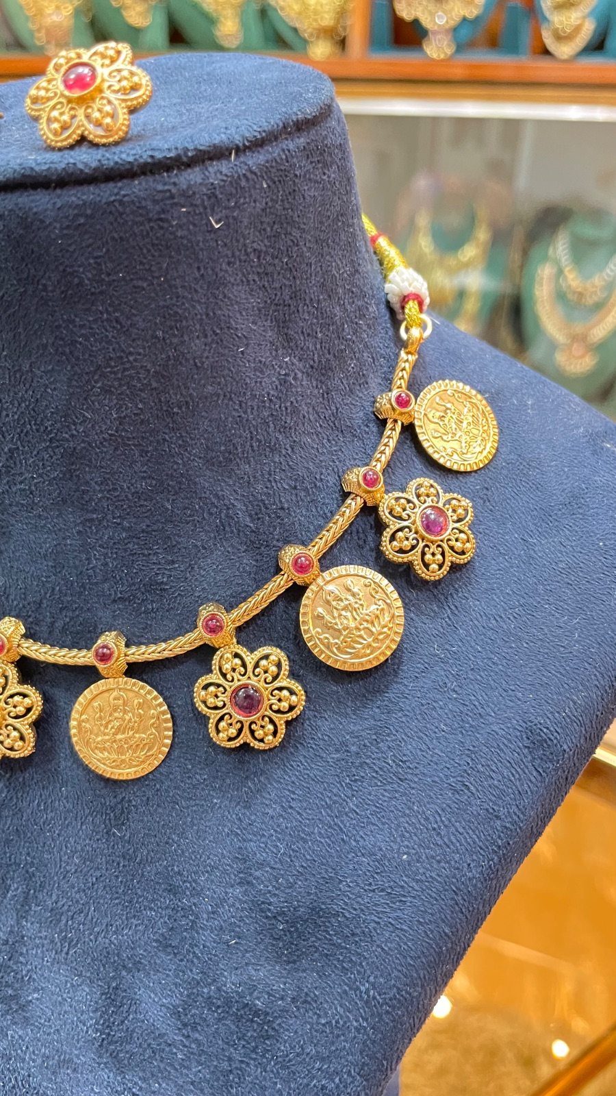 Lakshmi Kasu Necklace