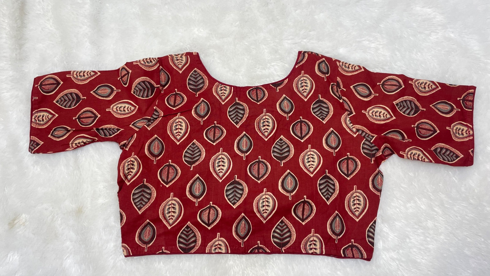 Cotton blouse without lining angle 2
