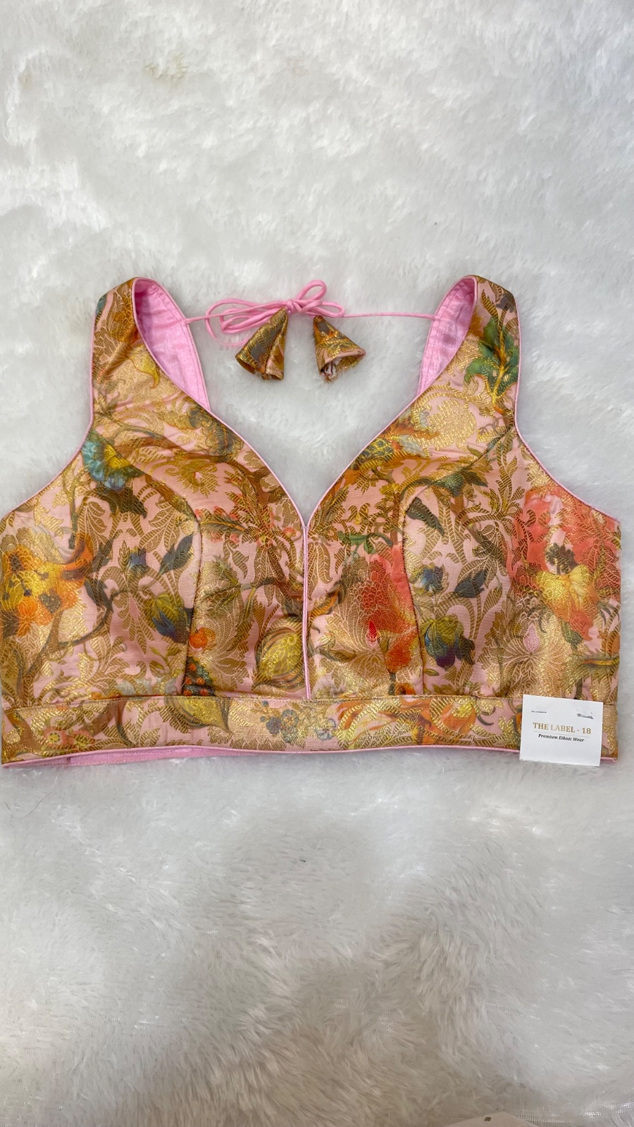 Multicolour Brocade blouse