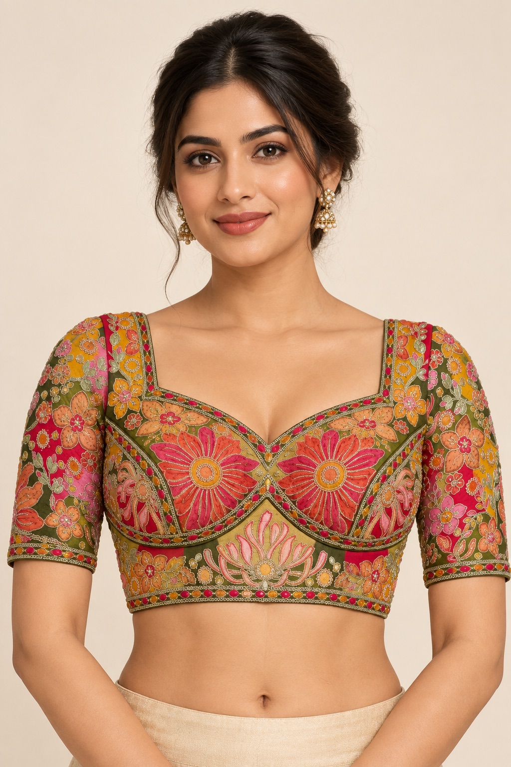Floral blouse