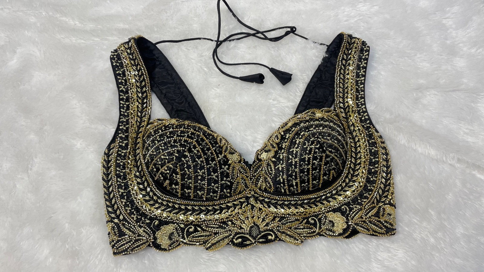 Pearl worked blouse