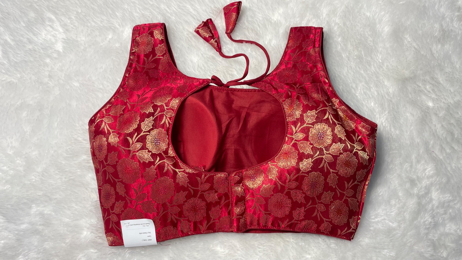 Brocade blouse angle 2