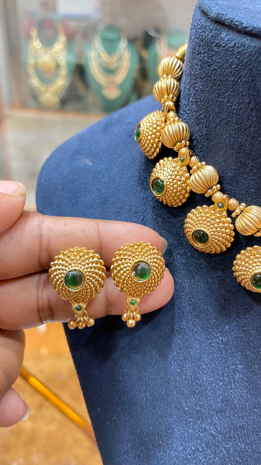 gold necklace