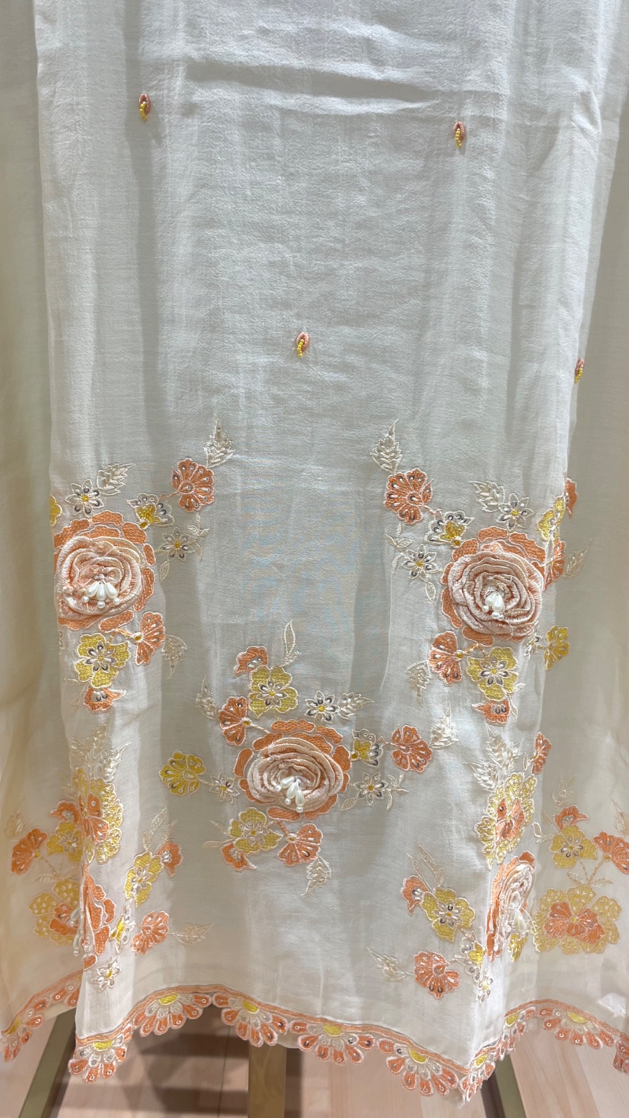 Cream cord set angle 4
